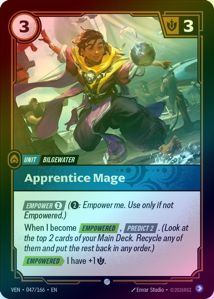 Apprentice Mage [Holo] #047/166 - Vendetta