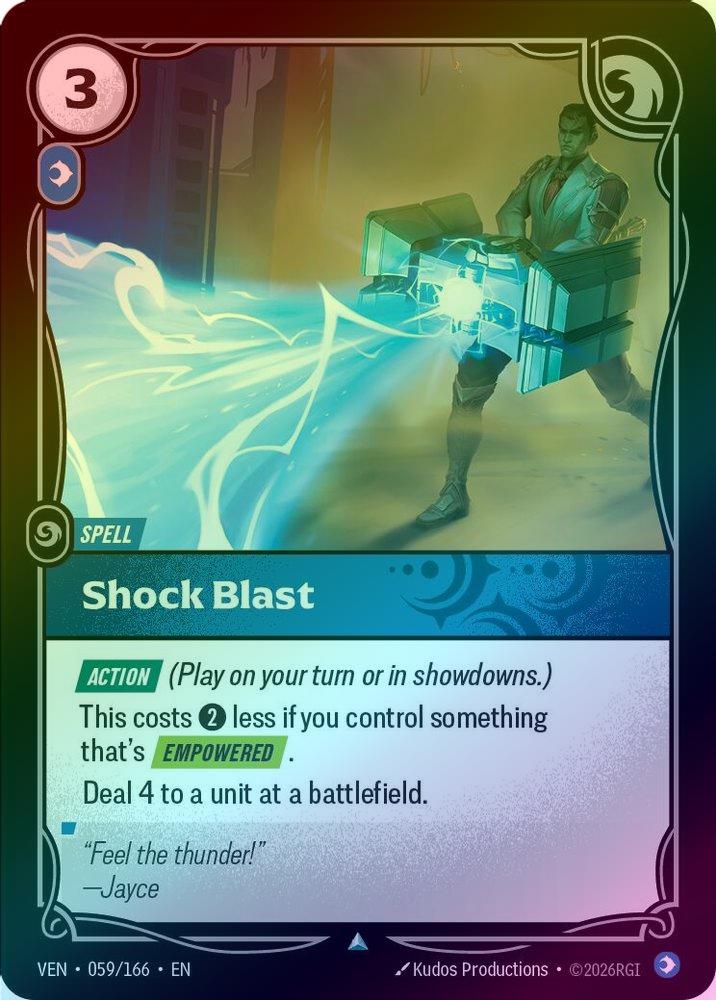 Shock Blast [Holo] #059/166 - Vendetta