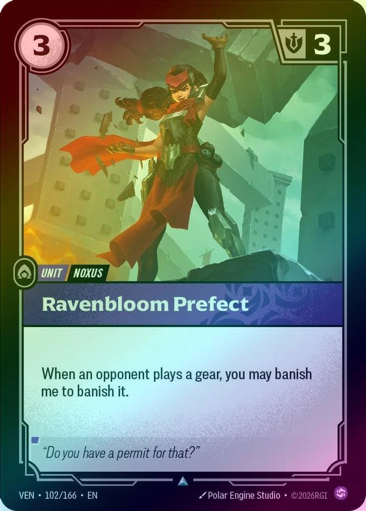 Ravenbloom Prefect [Holo] #102/166 - Vendetta