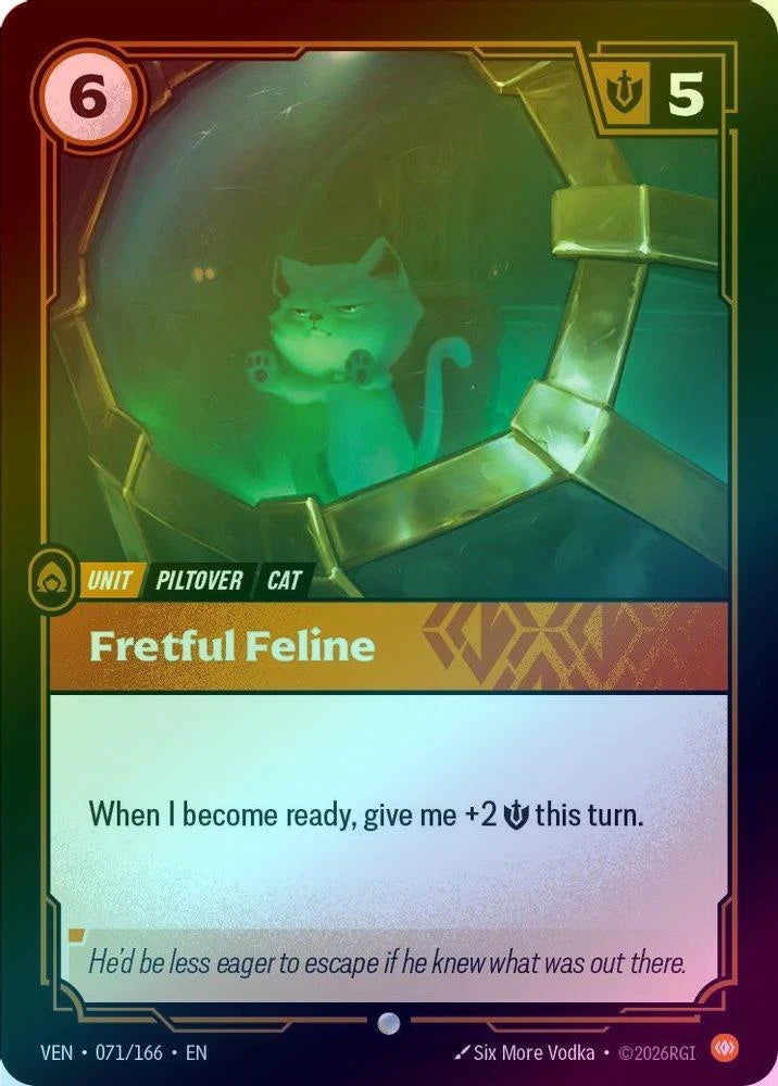 Fretful Feline [Holo] #071/166 - Vendetta