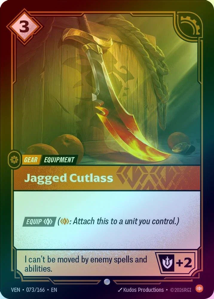 Jagged Cutlass [Holo] #073/166 - Vendetta