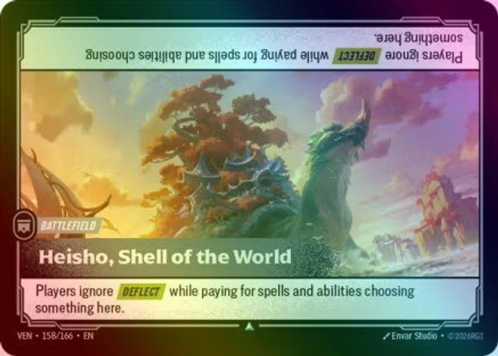 Heisho, Shell of the World [Holo] #158/166 - Vendetta