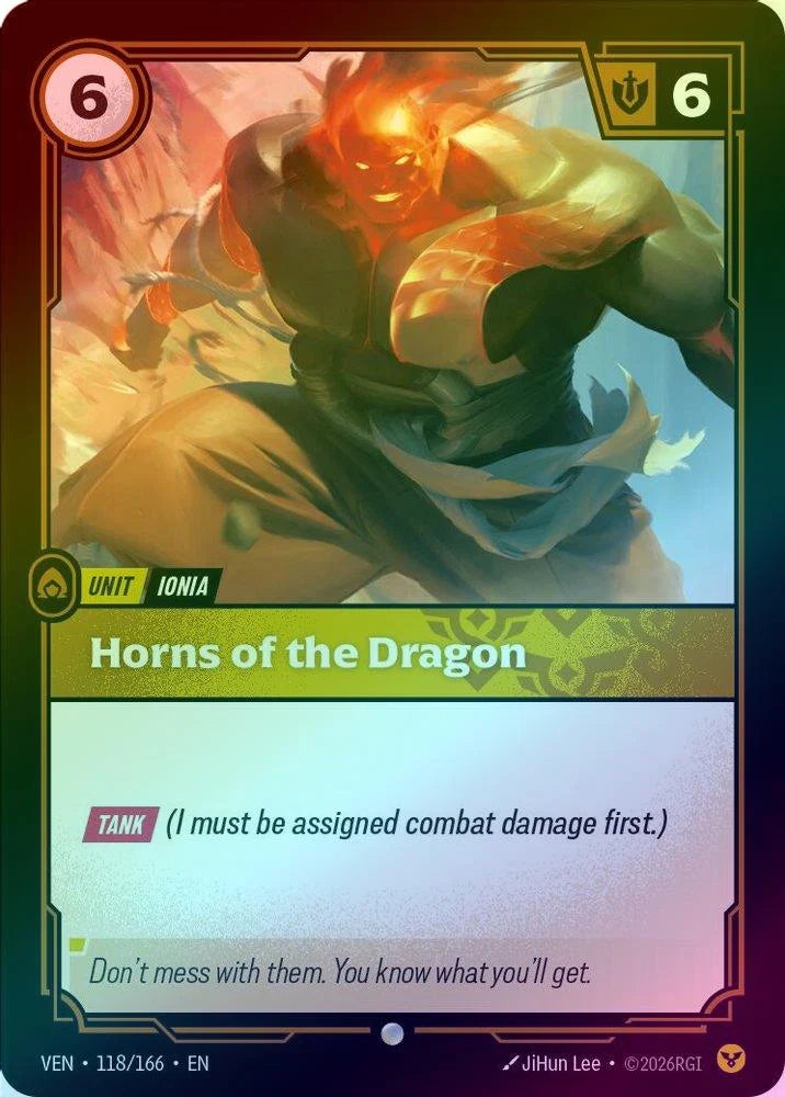 Horns of the Dragon [Holo] #118/166 - Vendetta