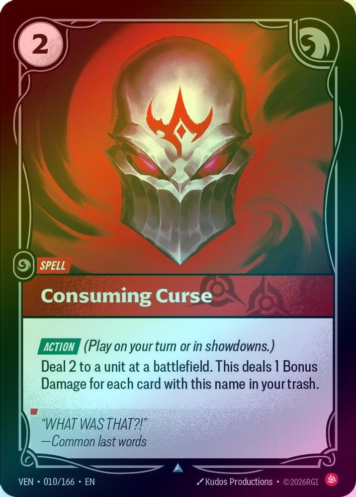 Consuming Curse [Holo] #010/166 - Vendetta