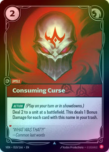 Consuming Curse [Holo] #010/166 - Vendetta