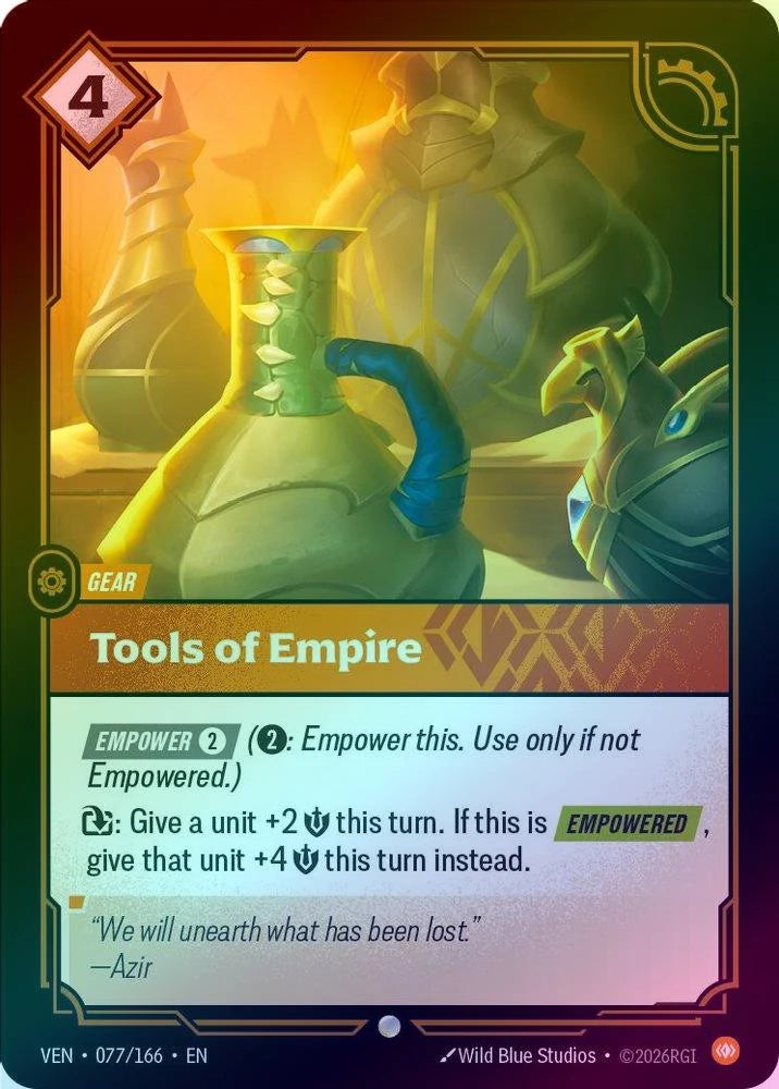 Tools of Empire [Holo] #077/166 - Vendetta