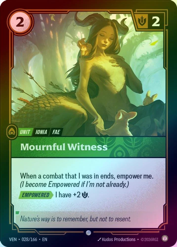 Mournful Witness [Holo] #028/166 - Vendetta