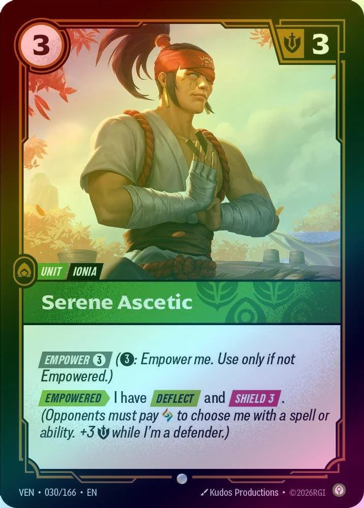 Serene Ascetic [Holo] #030/166 - Vendetta