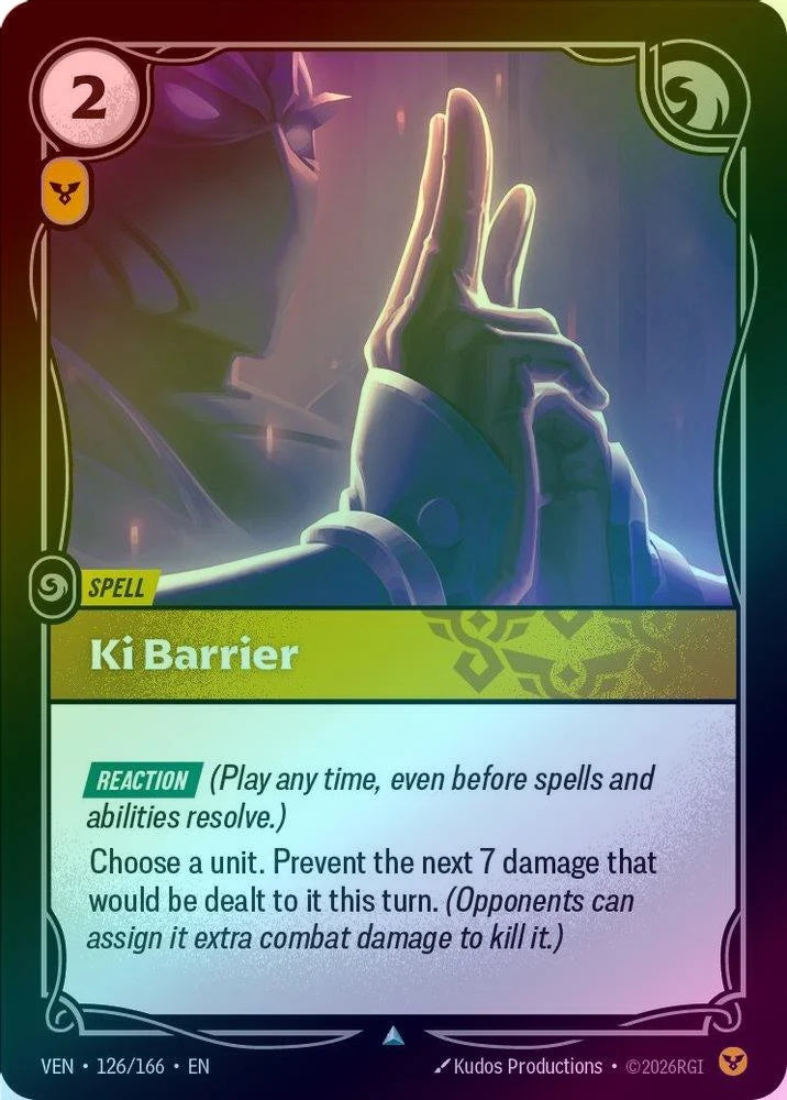 Ki Barrier [Holo] #126/166 - Vendetta