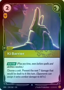 Ki Barrier [Holo] #126/166 - Vendetta