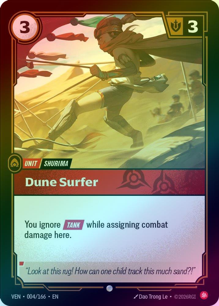 Dune Surfer [Holo] #004/166 - Vendetta