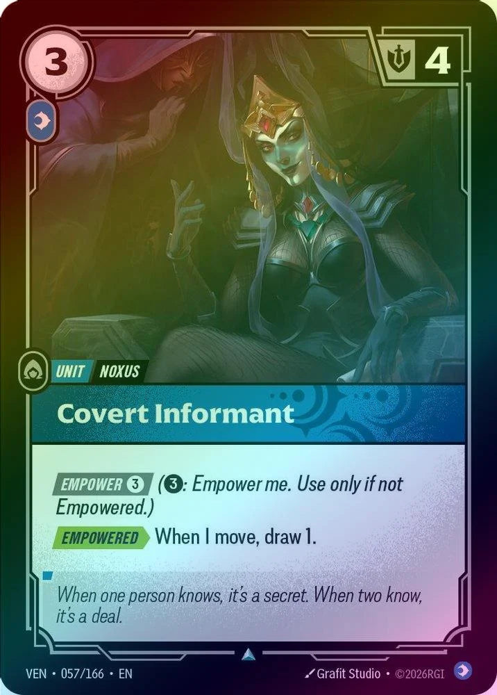 Covert Informant [Holo] #057/166 - Vendetta
