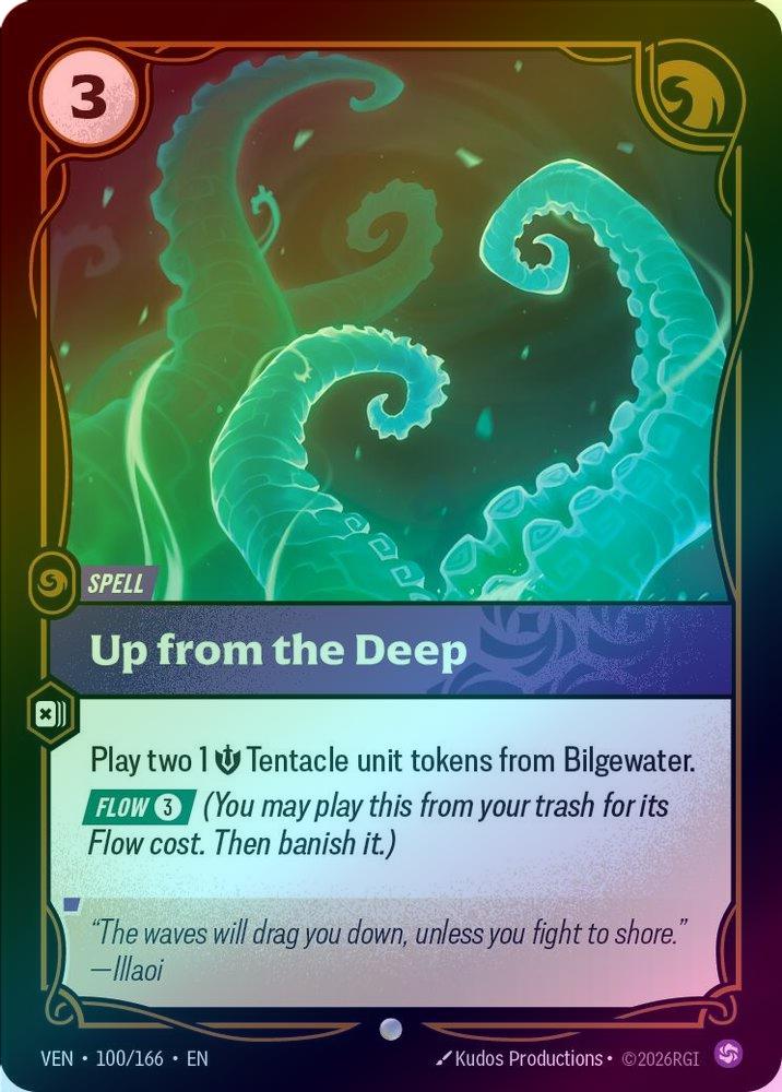 Up From The Deep [Holo] #100/166 - Vendetta