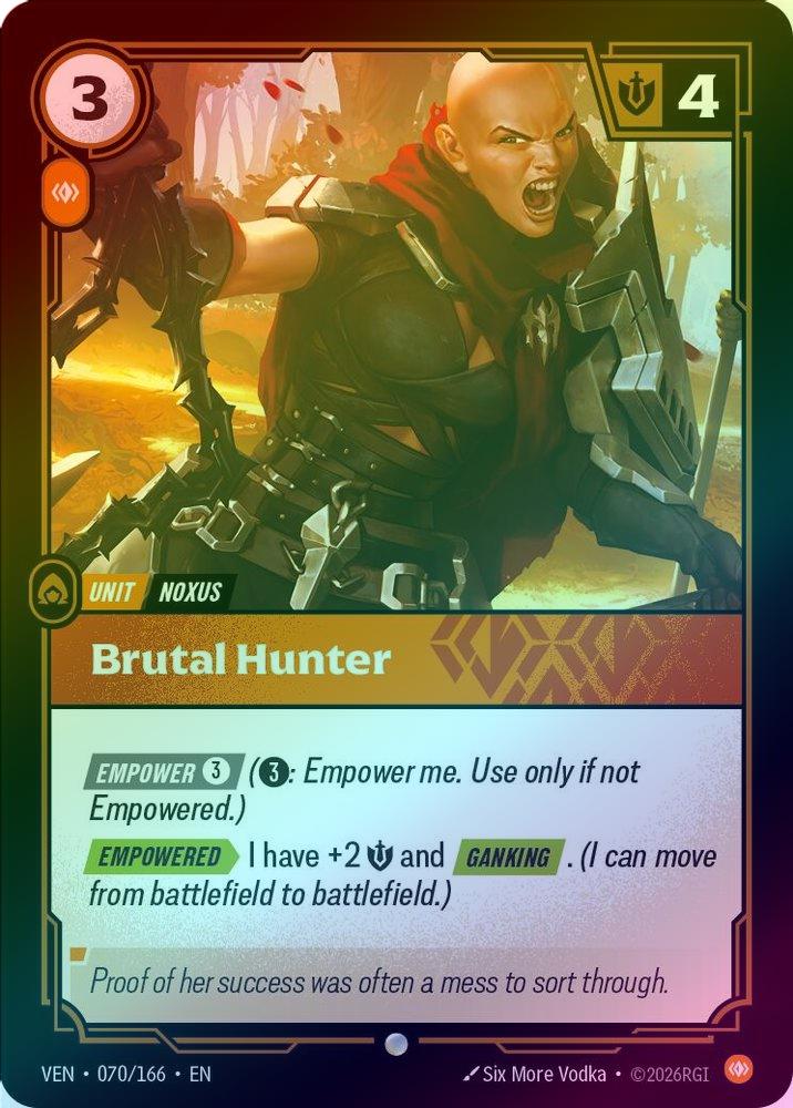 Brutal Hunter [Holo] #070/166 - Vendetta