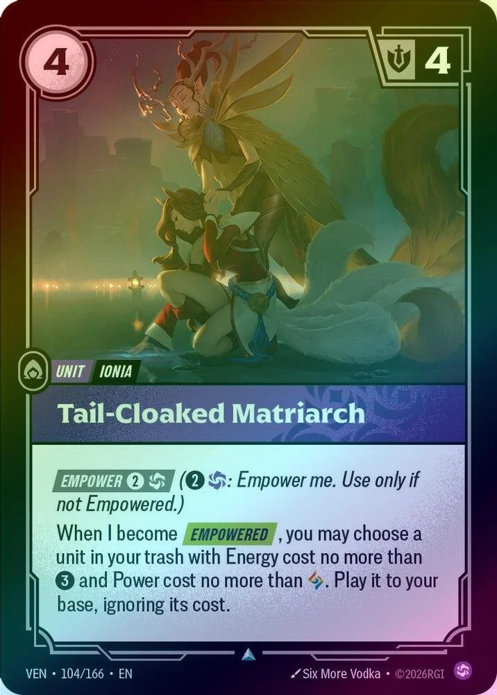 Tail-Cloaked Matriarch [Holo] #104/166 - Vendetta