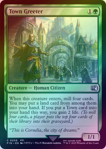 Town Greeter [FINAL FANTASY] Magic The Gathering [0209] Foil
