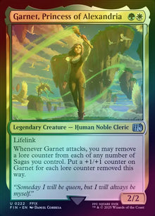 Garnet, Princess of Alexandria [FINAL FANTASY] Magic The Gathering [0222] Foil