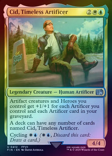 Cid, Timeless Artificer [FINAL FANTASY] Magic The Gathering [0412] Foil