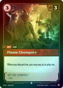 Flame Chompers [Foil] #006/298 - Origins