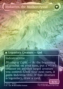 Venat, Heart of Hydaelyn // Hydaelyn, the Mothercrystal [FINAL FANTASY] Magic The Gathering [0258] Bordless Foil