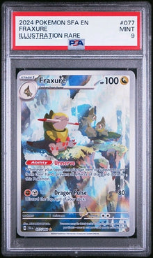 Fraxure [Illustration Rare] SFA #077/064 - Shrouded Fable [PSA 9 SLAB]