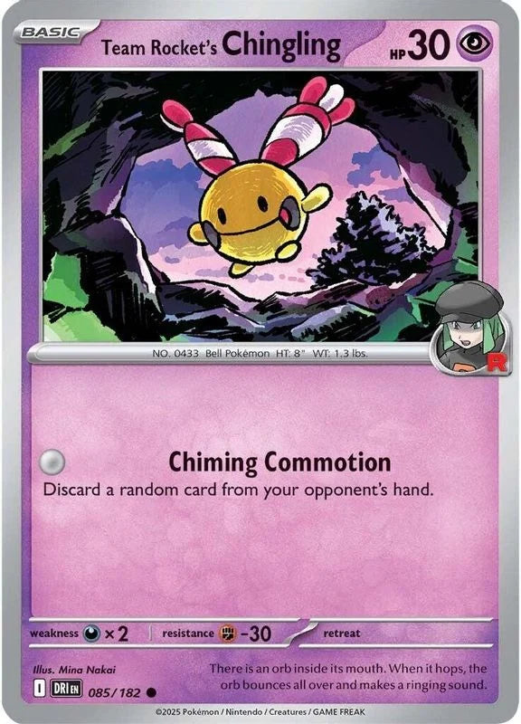 Team Rocket's Chingling [Common] #085/182 - Destined Rivals