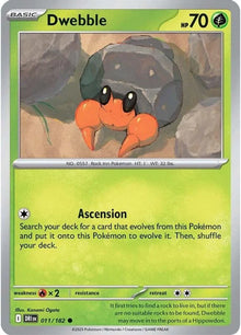 Dwebble [Common] #011/182 - Destined Rivals