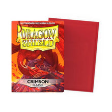 Dragon Shield: Classic Crimson Sleeves (100ct)