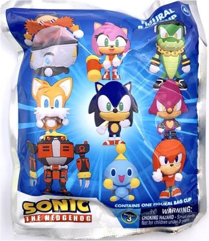 Sonic The Hedgehog Figural Bag Clip