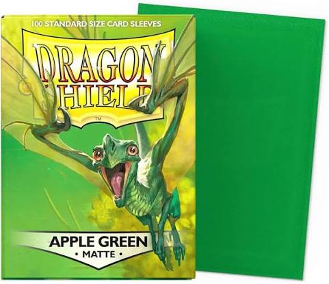 [Dragon Shield] Matte Apple Green Sleeves