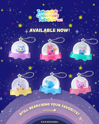 Tamagotchi Collectibles Paradise Vol 1. Blind Bag
