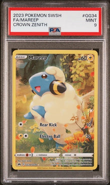 Mareep [Full Art Holo] #GG34/GG70 - Crown Zenith [PSA 9 SLAB]
