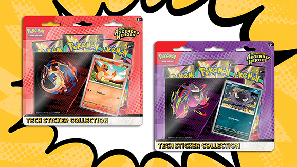 Pokemon - Mega Evolution - Ascended Heroes - Tech Sticker Collection