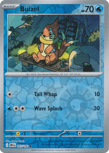 Buizel [Reverse Holo] #057/182 - Destined Rivals