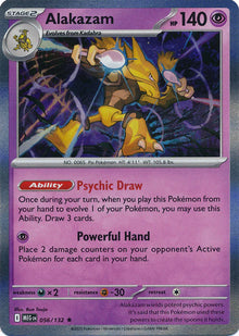 Alakazam [Rare] #056/132 - Mega Evolution