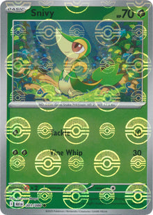 Snivy [Poke Ball] #001/086 - Japanese Black Bolt