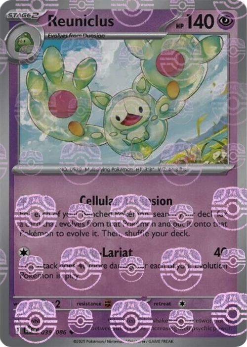 Reuniclus [Master Ball] #039/086 - Black Bolt
