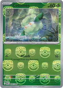 Cottonee [Master Ball] #004/086 - White Flare