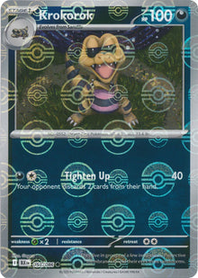 Krokorok [Poke Ball] #061/086 - Japanese Black Bolt