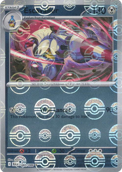 Escavalier [Poke Ball] #060/086 - Black Bolt