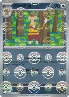 Watchog [Poke Ball] #073/086 - White Flare