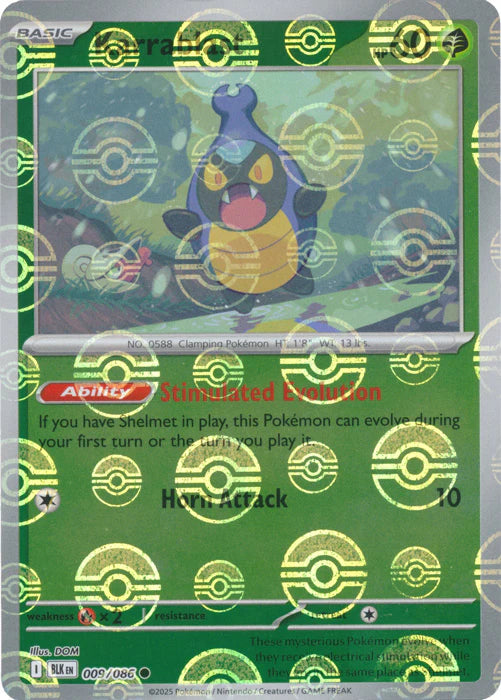 Karrablast [Poke Ball] #009/086 - Black Bolt