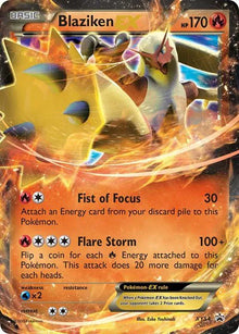 Blaziken EX [Promo] XY54 - XY Promos