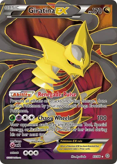 Giratina EX [Full Art] 93/98 -  Ancient Origins