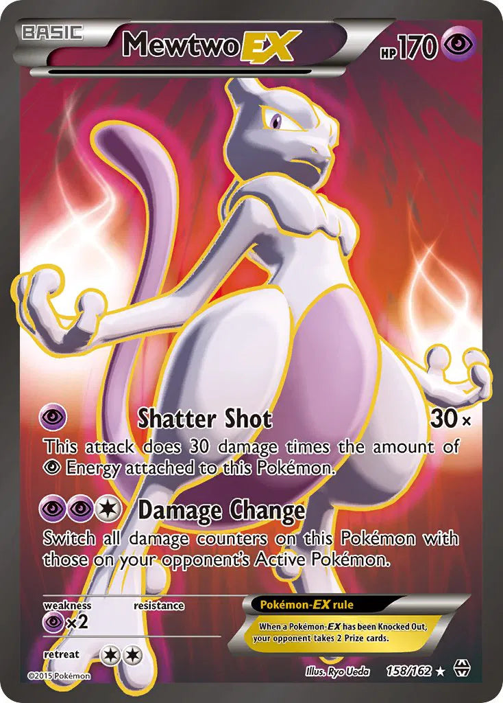 Mewtwo EX [Ultra Rare] 158/162 - BREAKthrough