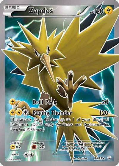 Zapdos [Holo Rare] 29 - Generations