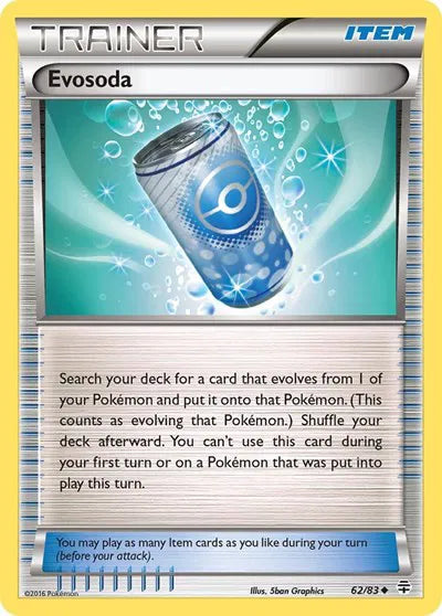 Evosoda [Reverse Holo] 62/83 - Pokemon Generations