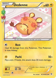 Dedenne [PSA 6 Slab] RC10/RC32 - Generations: Radiant Collection