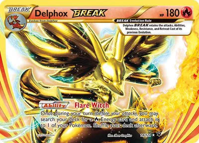 Delphox BREAK [Rare BREAK] 14/124 - Fates Collide