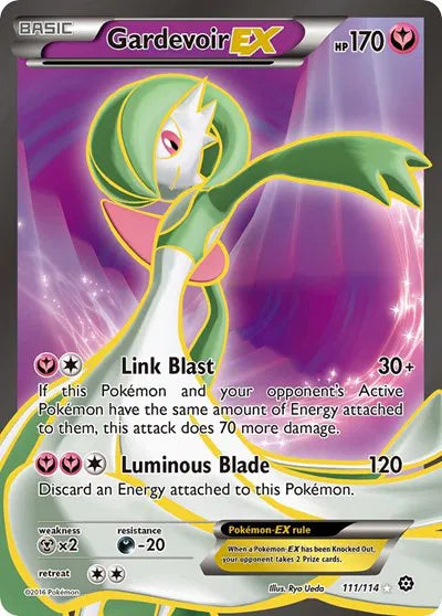 Gardevoir EX [Full Art] 111/114 - Steam Siege